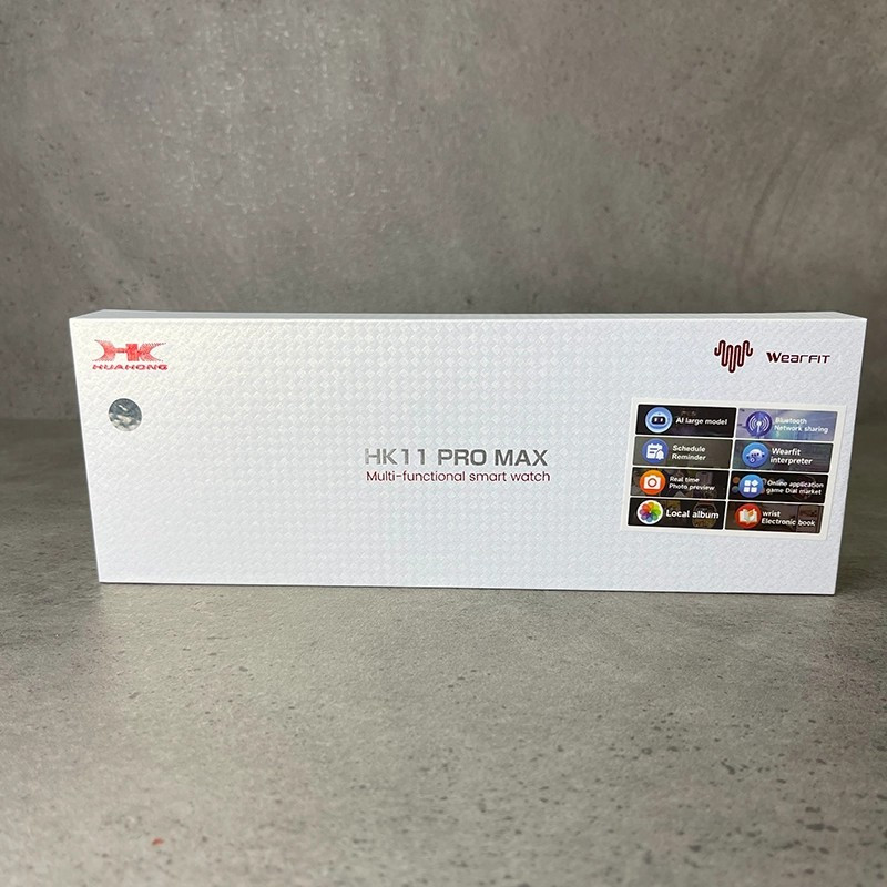 ساعت هوشمند 2.02 اینچی ویرفیت مدل HK 11 PRO MAX با بند سیلیکونی — تصویر ۳