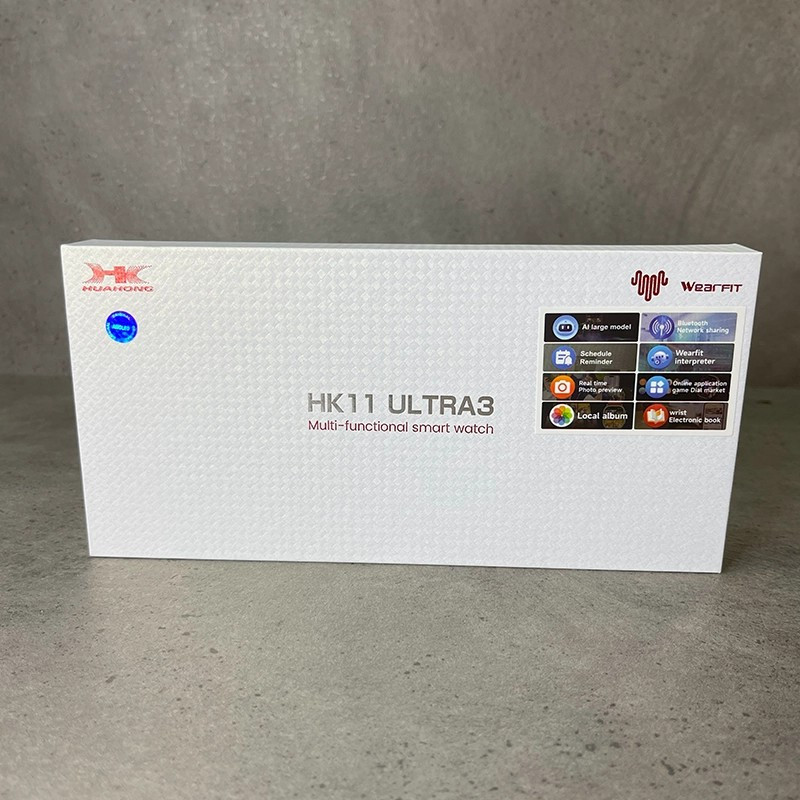 ساعت هوشمند 2.02 اینچی ویرفیت مدل HK 11 ULTRA3 با بند سیلیکونی — تصویر ۳