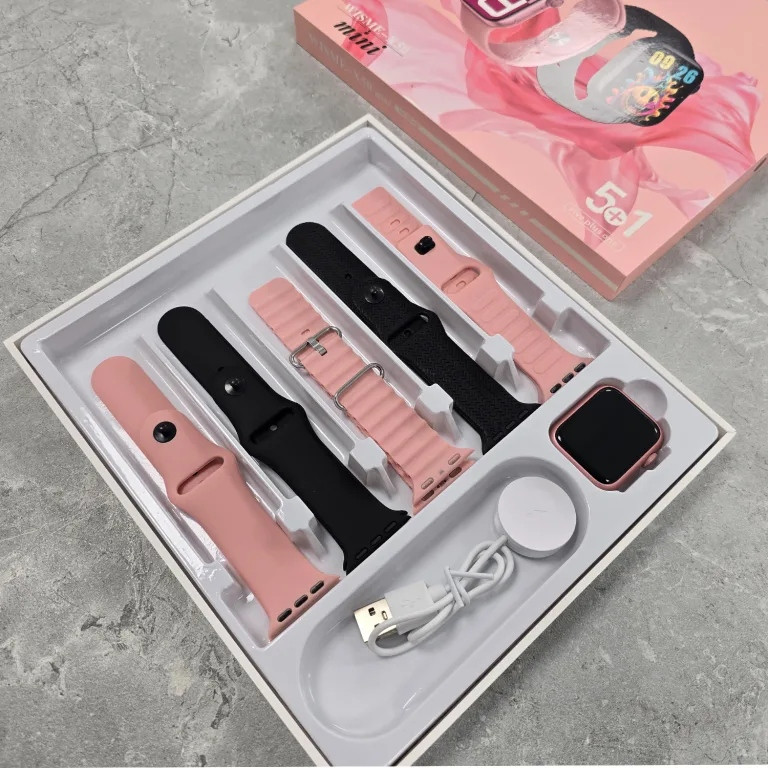 ساعت هوشمند 38 میلیمتری ویسمی مدل X50 MINI با بند سیلیکونی — تصویر ۵