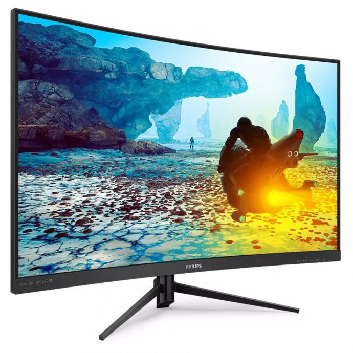 مانیتور خمیده فیلیپس مدل 272M8CZ سایز 27 اینچ — تصویر ۲