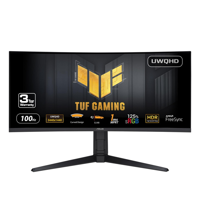 مانیتور ایسوس مدل TUF Gaming VG34VQEL1A سایز 34 اینچ — تصویر ۴