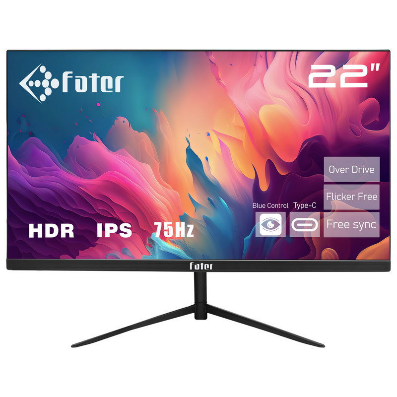 مانیتور 22 اینچ فاطر مدل F22-075B3 — تصویر ۲