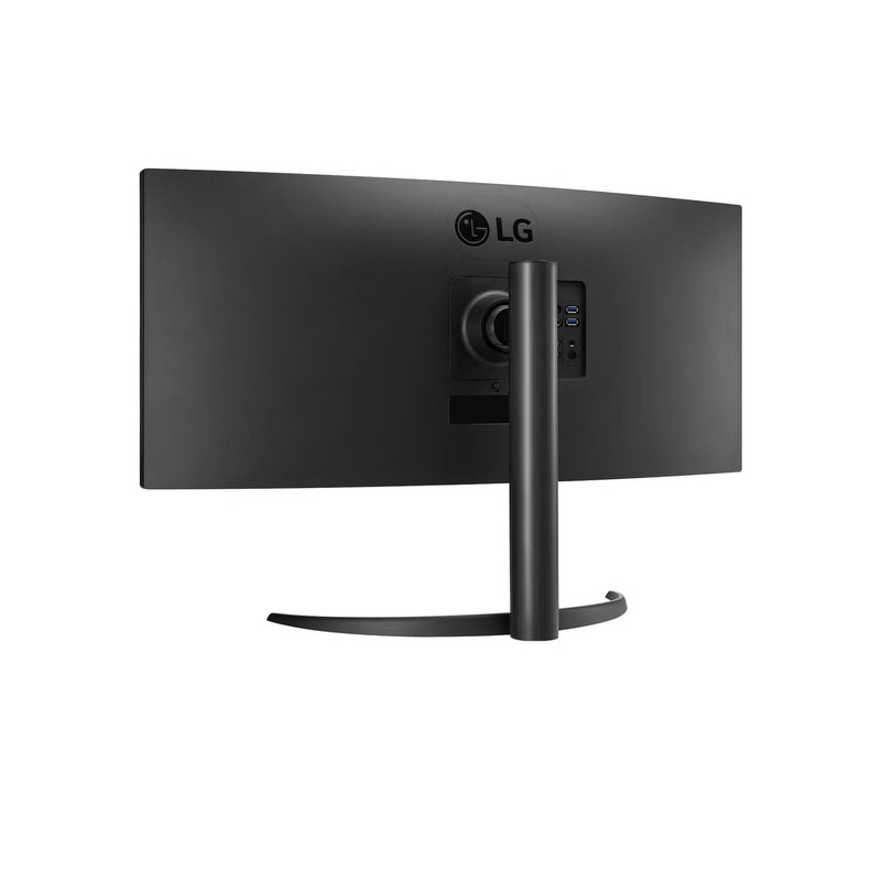 مانیتور خمیده 34 اینچ ال جی مدل 34WR55QK-B با وضوح Ultra HD - 4K، پنل VA و نرخ بهروزرسانی 60 هرتز — تصویر ۳