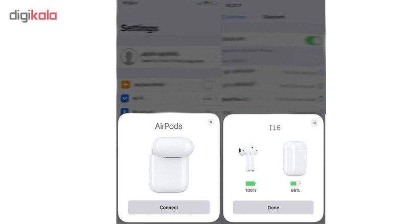 هندزفری بی سیم مدل I16 MAX — تصویر ۲