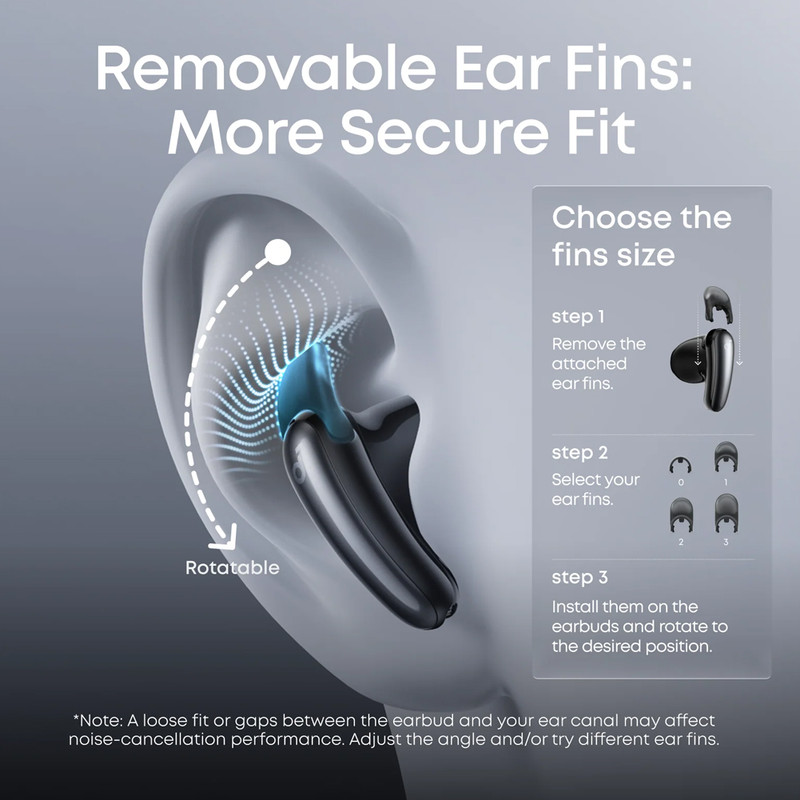 هدفون بلوتوثی انکر مدل Soundcore Liberty Buds — تصویر ۴