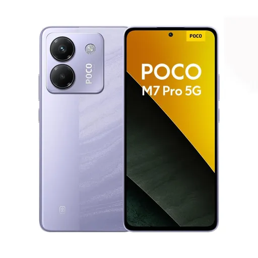 گوشی موبایل شیائومی مدل Poco M7 Pro 5G دو سیم کارت ظرفیت 512 گیگابایت و رم 12 گیگابایت — تصویر ۸