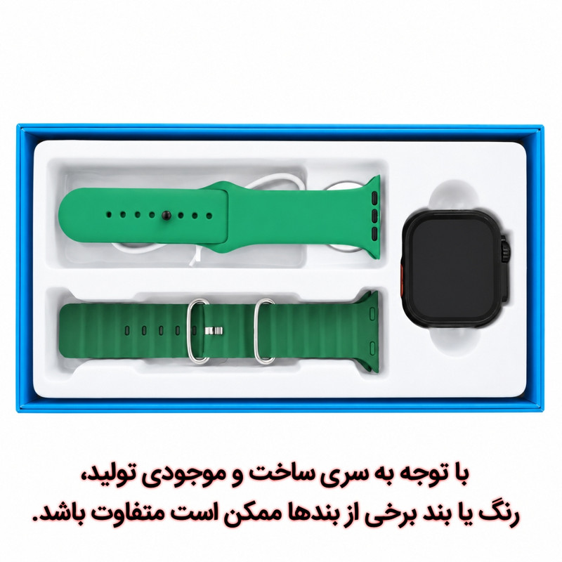ساعت هوشمند 49 میلی متری زد تی مدل max20 با بند سیلیکونی — تصویر ۳