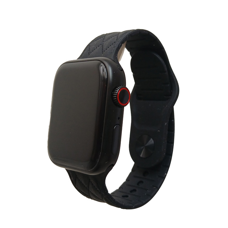 ساعت هوشمند مدل ws 68 mini با قابلیت صفحه نمایش رنگی و لمسی، کنترل موسیقی، کنترل سطح اکسیژن خون، مکالمه با بلوتوث، پشتیبانی از زبان فارسی و امکان تغییر تم ساعت و بند فلزی — تصویر ۴