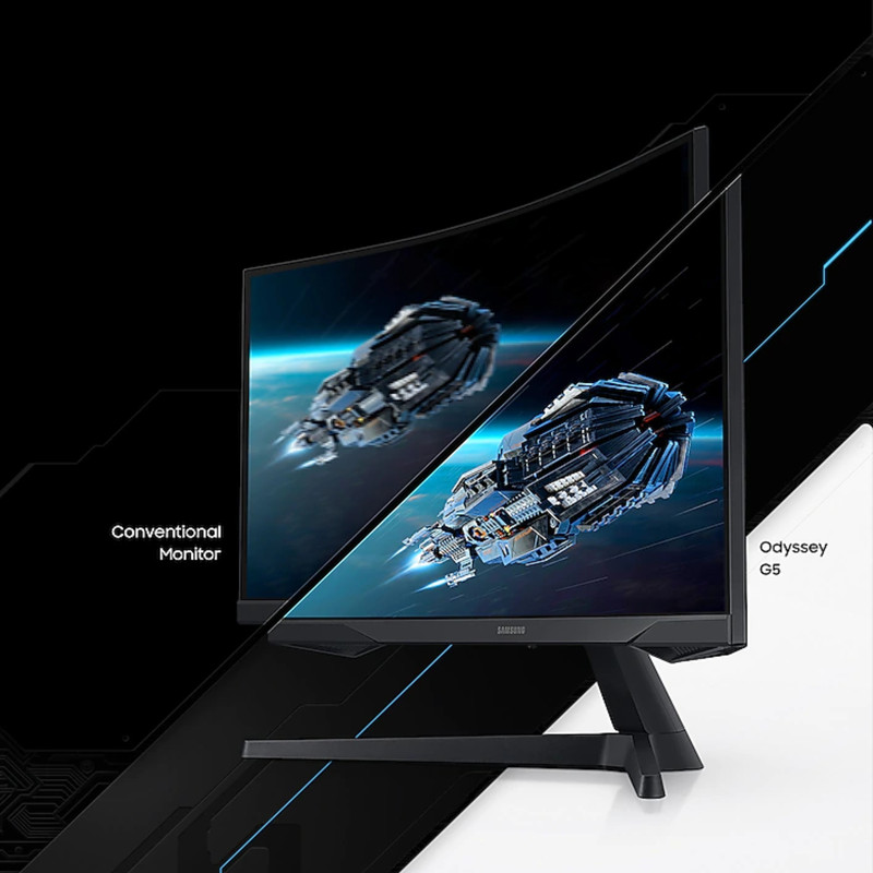 مانیتور مخصوص بازی سامسونگ مدل LC34G55TW-W سایز 34 اینچ — تصویر ۵