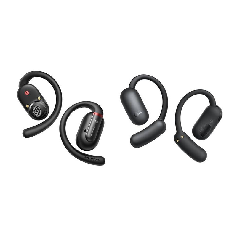 هدفون بلوتوثی انکر مدل Soundcore V30i بدون قابلیت نویز کنسلینگ، درگاه شارژ USB Type-C، دارای 4 میکروفون با فناوری هوش مصنوعی، مقاوم در برابر آب و تعریق با تکنولوژی SweatGuard — تصویر ۲