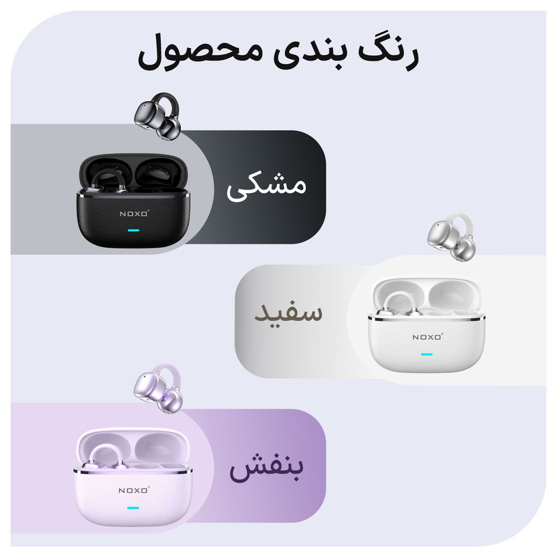 هدفون بلوتوثی القایی نوکسو مدل TN‑10 OWS — تصویر ۳