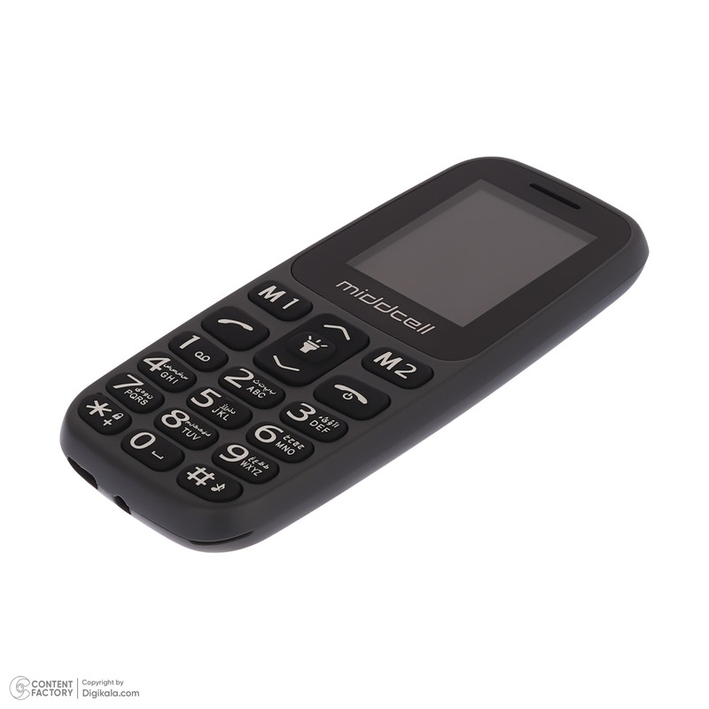 گوشی موبایل میدسل مدل M107 دو سیم کارت ظرفیت 32 مگابایت و رم 32 مگابایت — تصویر ۵