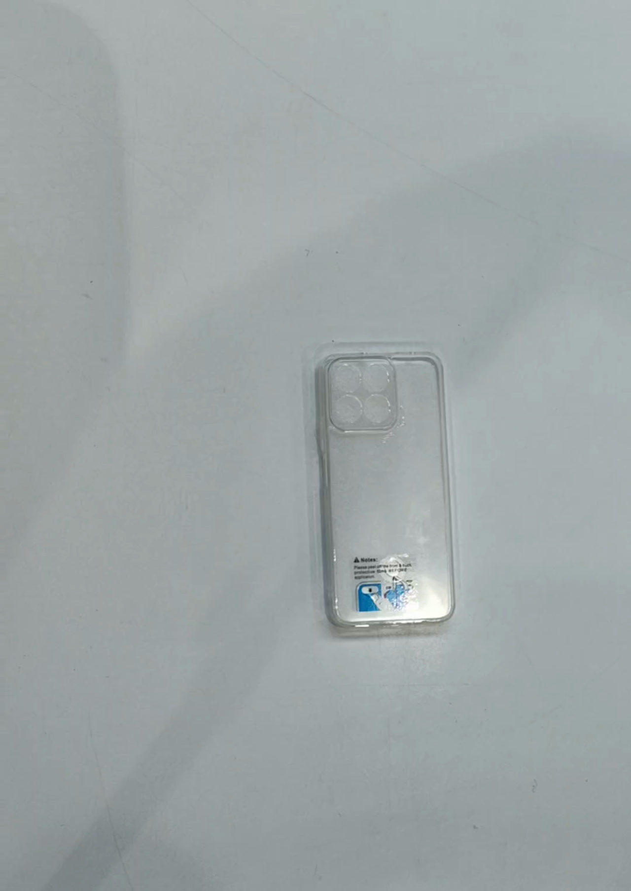 کاور جعبه باز گوشی موبایل آنر X7C - بی رنگ شفاف