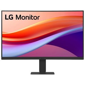 مانیتور خمیده 24 اینچ ال جی مدل 24U421 با وضوح Full HD، پنل VA و نرخ به‌روزرسانی 100 هرتز