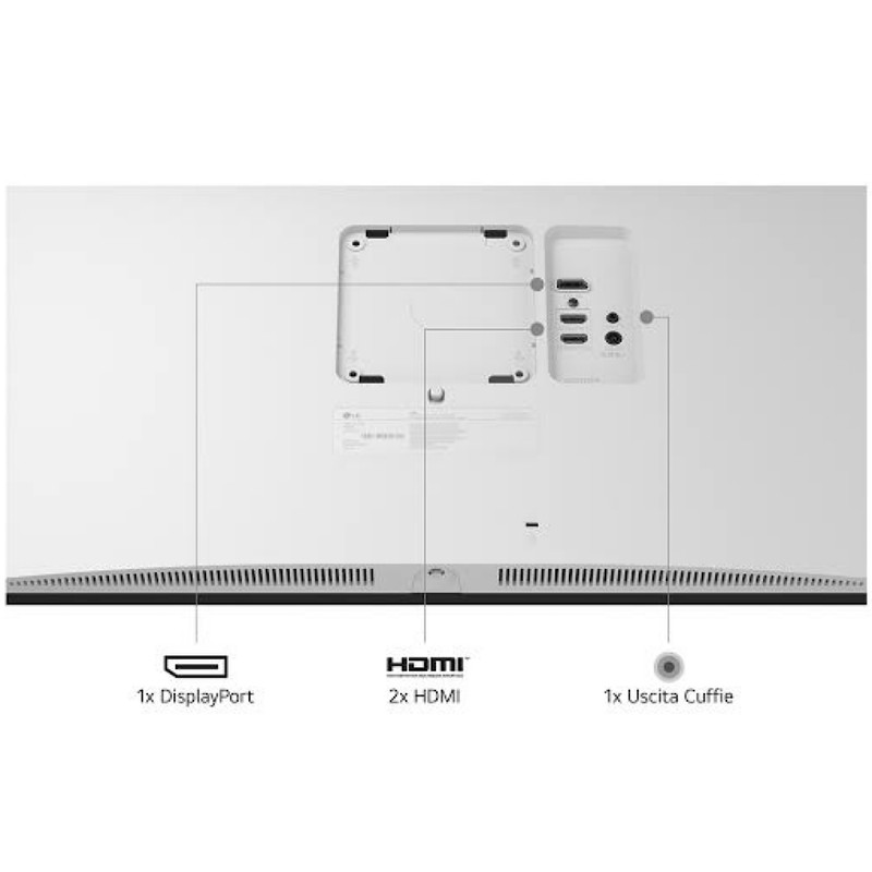 مانیتور 27 اینچ ال جی مدل 27US550-W با وضوح Ultra HD - 4K پنل IPS و نرخ به روزرسانی 60 هرتز — تصویر ۵