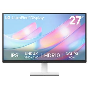 مانیتور 27 اینچ ال جی مدل 27US550-W با وضوح Ultra HD - 4K پنل IPS و نرخ به روزرسانی 60 هرتز