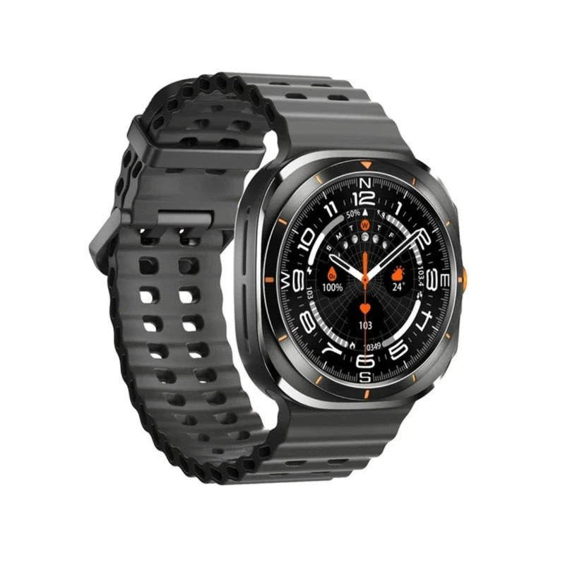 ساعت هوشمند 49 میلیمتری مدل GT88 ultra max با بند سیلیکونی — تصویر ۴
