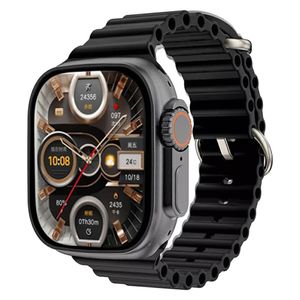 ساعت هوشمند مدل WS-75 ULTRA 2 صفحه نمایش رنگی، کنترل سطح اکسیژن خون بند سیلیکونی