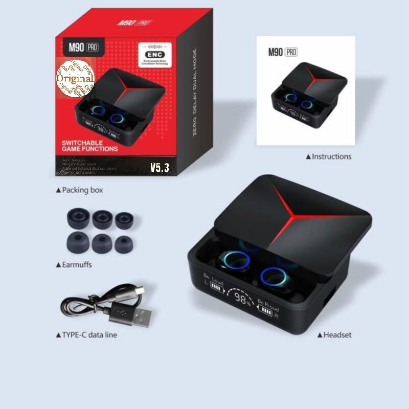هدفون بلوتوثی مدل M90 Pro V5.3 — تصویر ۵