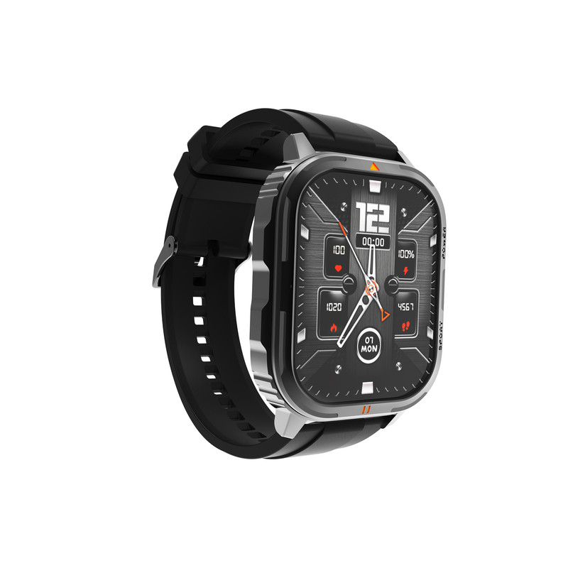 ساعت هوشمند 2 اینچی هترون مدل HSW270S با بند سیلیکونی — تصویر ۵