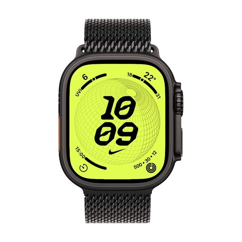 ساعت هوشمند 49 میلی متری مدل QX75 MAX با بند فلزی — تصویر ۲