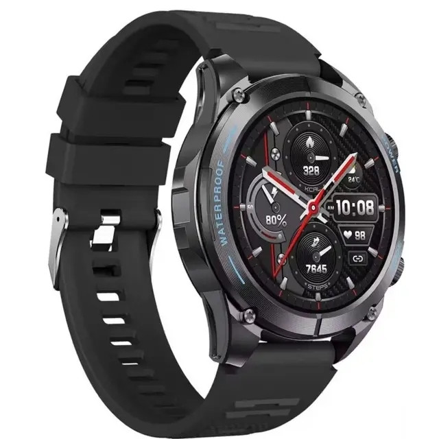 ساعت هوشمند 1.43 اینچی پاورولوجی مدل Titan Rugged Sport با بند سیلکونی — تصویر ۳