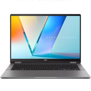لپ تاپ 14 اینچی ایسوس مدل Vivobook 14 Flip TP3407SA-Core Ultra 7 256V-16GB LPDDR5X-512GB SSD-OLED-Backlit-Touch - کاستوم شده