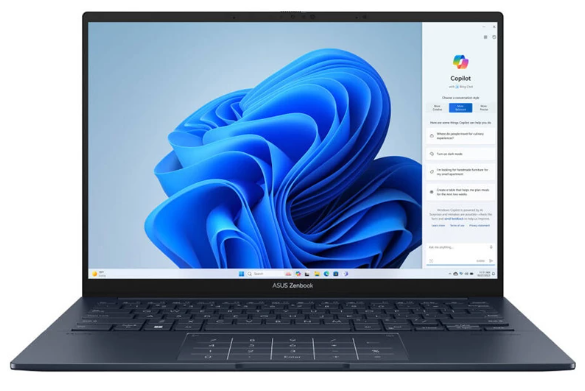 لپ تاپ ایسوس 14 اینچی مدل Zenbook 14 UX3405CA Ultra 7 255H 16GB 1TB