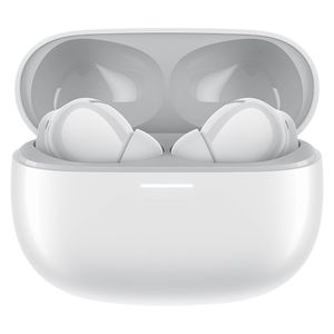 هدفون بلوتوثی شیائومی مدل Redmi Buds 5 Pro با نویز کنسلینگ فعال (ANC)، نویز کنسلینگ میکروفون (ENC)، درگاه شارژ USB Type-C، دارای میکروفون سه‌گانه در هر ایرباد برای حذف نویز و حذف صدای باد، مقاوم در بر