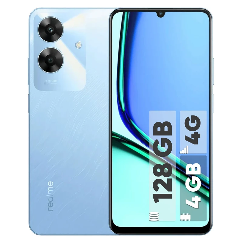 گوشی موبایل ریلمی مدل Note 60 دو سیم‌کارت ظرفیت 128 گیگابایت و رم 4 گیگابایت — تصویر ۷