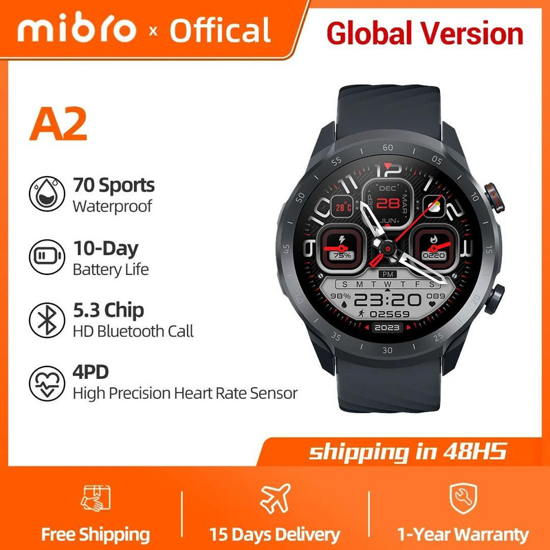 ساعت هوشمند میبرو مدل A2 XPAW015 — تصویر ۳