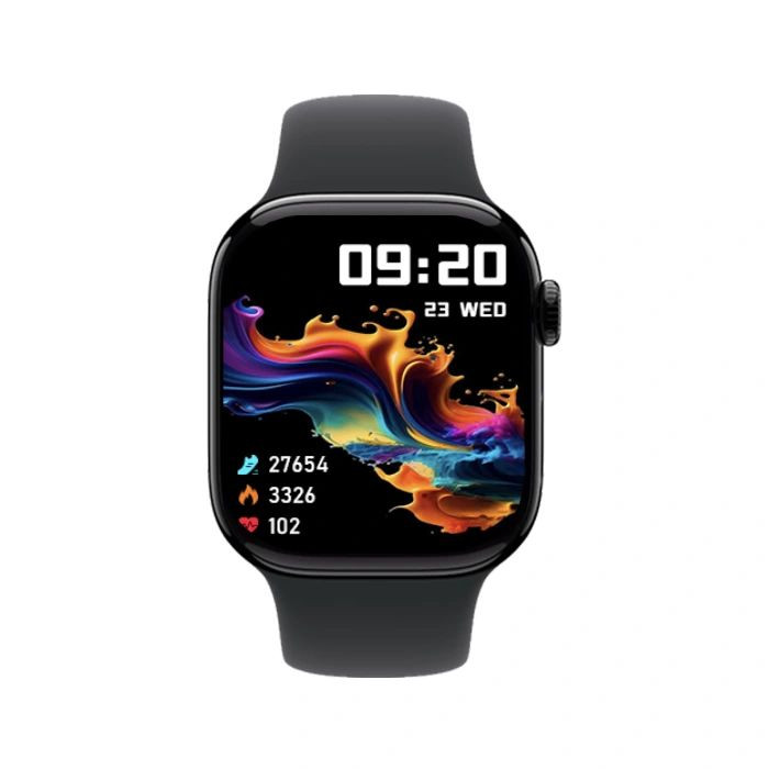 ساعت هوشمند ۴۱ میلی‌متری مدل KEQIWEAR kw61 max با بند سیلیکونی — تصویر ۳