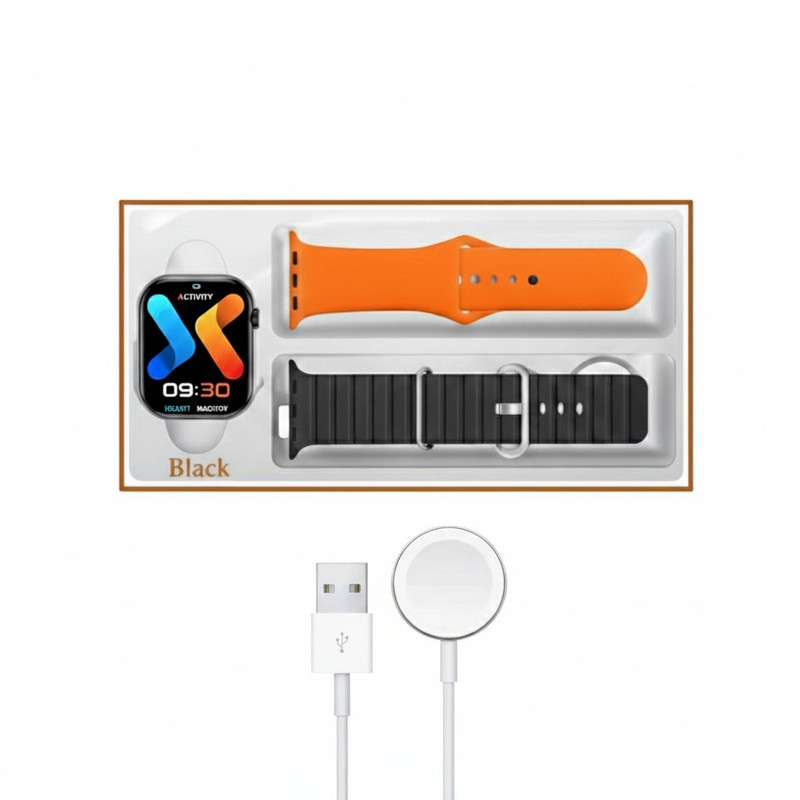 ساعت هوشمند ۴۱ میلی‌متری مدل KEQIWEAR kw61 max با بند سیلیکونی — تصویر ۵