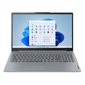 لپ‌تاپ 15.6 اینچی لنوو مدل IdeaPad Slim 3 15AMN8-Ryzen 5 7520U-8GB LPDDR5 5500MHz-512GB SSD-IPS-Touch-Backlit-Fingerprint