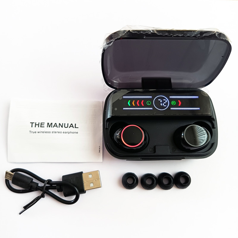 هدفون بلوتوثی مدل M100 TWS v5.3 — تصویر ۴