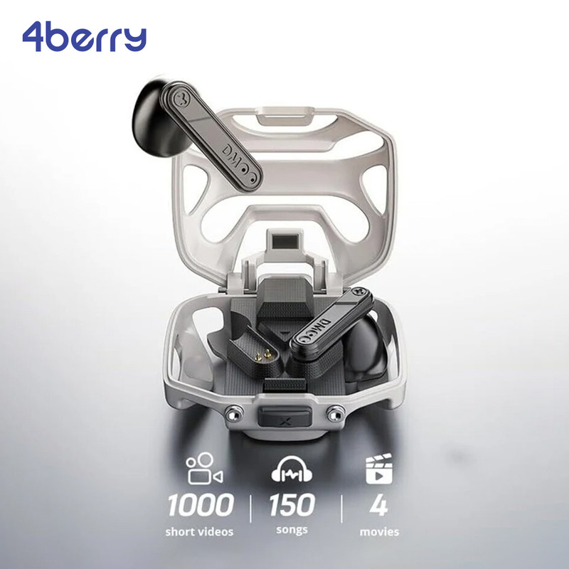 هدفون بلوتوثی فوربری مدل Dmooster D12 بدون قابلیت نویز کنسلینگ، درگاه شارژ USB Type-C — تصویر ۴