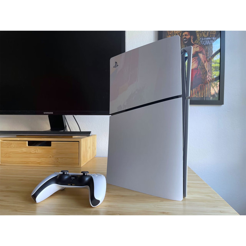 کنسول بازی سونی مدل PlayStation 5 Slim Digital Edition ظرفیت یک ترابایت ریجن 2015 به همراه دسته اضافه — تصویر ۴