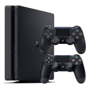 کنسول بازی سونی مدل Playstation 4 Slim کد Region 2 CUH-2200A ظرفیت 500 گیگابایت به همراه دسته اضافه
