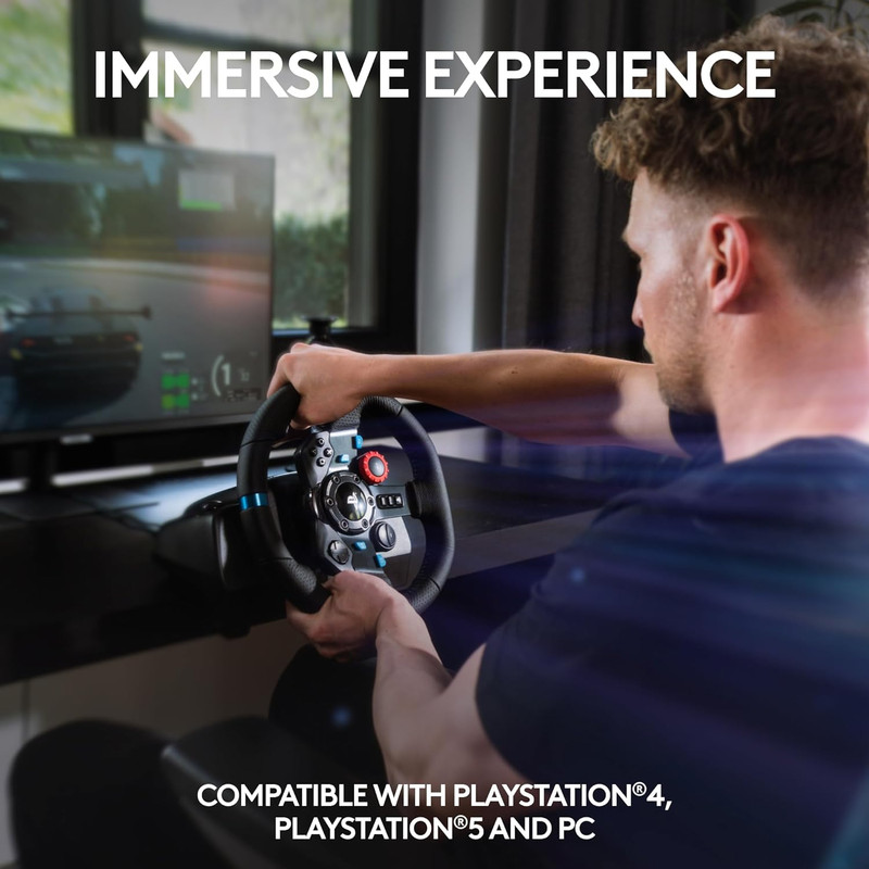فرمان بازی لاجی مدل G29 Driving Force مخصوص PS4/PC — تصویر ۲