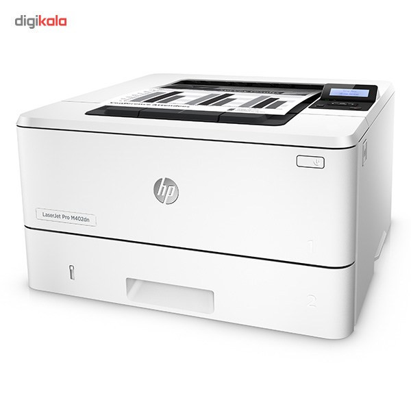 پرینتر اچ پی تک رنگ تک کاره با چاپ لیزری مدل LaserJet Pro M402dn، سایز چاپ A4، مجهز به چاپ دو روی خودکار، سرعت چاپ بالا — تصویر ۴