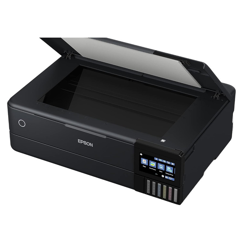 پرینتر جوهرافشان چند کاره رنگی اپسون مدل EcoTank L8180 با اتصال باسیم و بی‌سیم سایز چاپ A3+ با قابلیت چاپ دورو خودکار — تصویر ۵