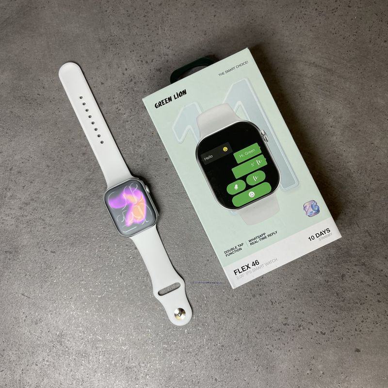 ساعت هوشمند 2.06 اینچی گرین لاین مدل FLEX 46 با بند سیلیکونی — تصویر ۴