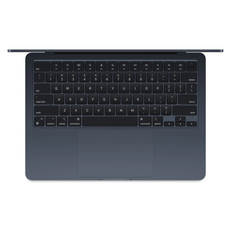 لپ‌تاپ اپل مدل MacBook Air MW123 2025 LLA با پردازنده Apple M4، رم 16GB، حافظه SSD با ظرفیت 256GB، نمایشگر 13.6 اینچ Retina، دارای نور پس‌زمینه کیبورد، حسگر اثر انگشت و سیستم‌عامل Apple Mac OS — تصویر ۳