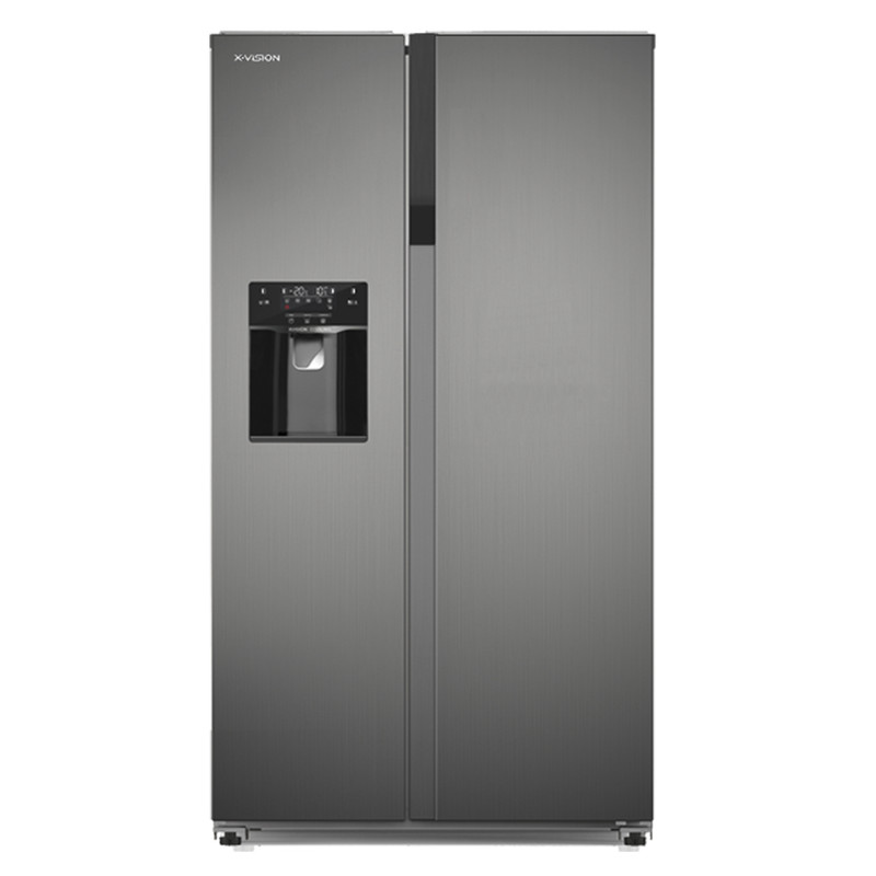 یخچال فریزر ساید بای ساید 28 فوت ایکس ویژن مدل HS600-WI/SI — تصویر ۳