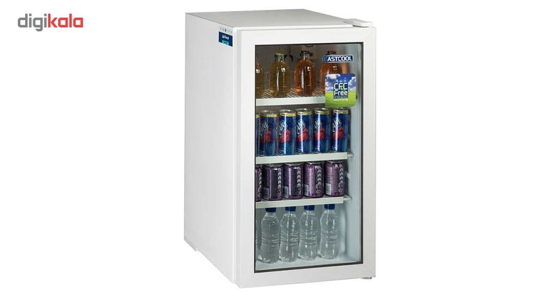 یخچال 5 فوت ایستکول مدل TM-4294-CS، با ارتفاع 80، پهنای 45 و عمق 52 سانتی متر، میزان مصرف انرژی C، دارای 4 طبقه در یخچال، دارای پایه های قابل تنظیم — تصویر ۴