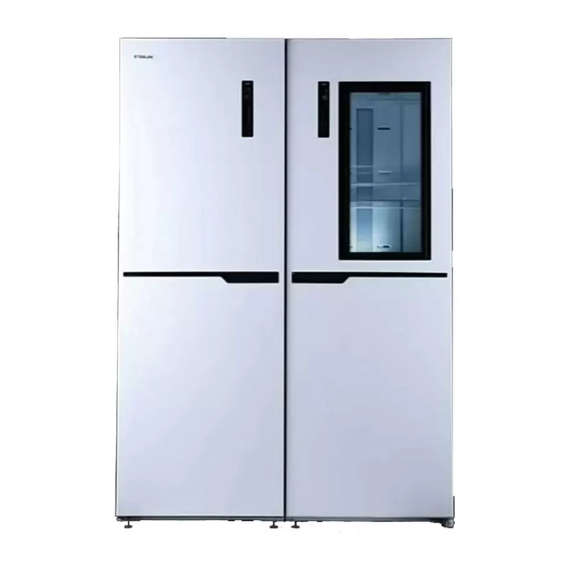 یخچال فریزر دوقلو 40 فوت استیلون مدل STORM PLUS، دارای اخطار باز ماندن درب و یخساز دستی، ارتفاع 200، پهنای 65 و عمق 65 سانتی‌ متر، میزان مصرف انرژی C، دارای 8 طبقه در یخچال و 8 طبقه در فریزر — تصویر ۵