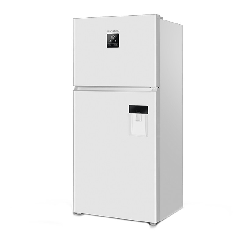 یخچال فریزر 26 فوت ایکس ویژن مدل TT582-AWD/AS ، دارای آبسردکن و یخساز نیمه اتوماتیک، با ارتفاع 185، پهنای 66 و عمق 84 سانتی متر، میزان مصرف انرژی A+، دارای 4 طبقه در یخچال و 2 طبقه در فریزر — تصویر ۵