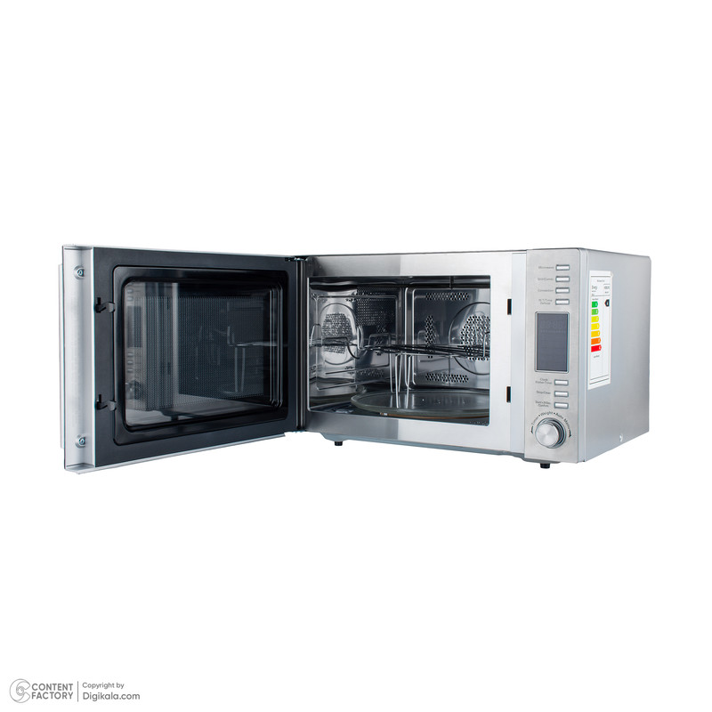 مایکروویو 1450 وات 32 لیتر هایبورگ مدل MW-6050 دارای 10 برنامه پخت — تصویر ۴