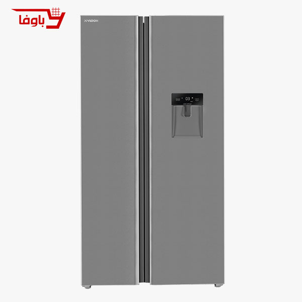 یخچال و فریزر ساید بای ساید 30 فوتی ایکس ویژن مدل TS666-ASD — تصویر ۶