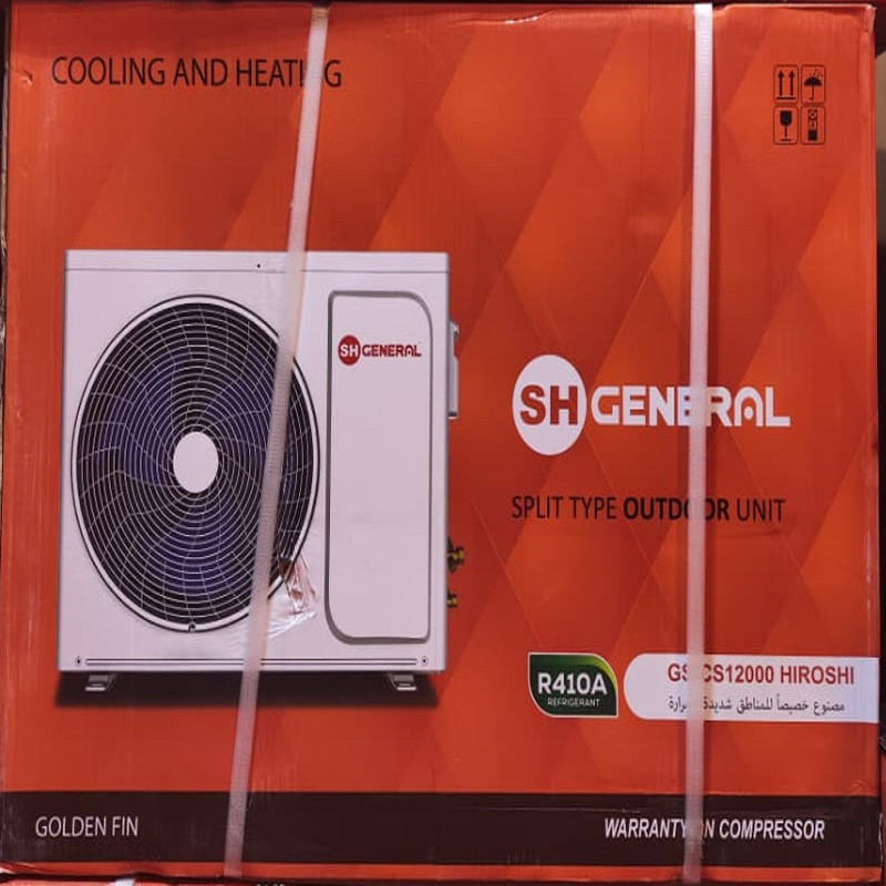 کولر گازی اسپلیت دیواری 12000 دور ثابت جنرال شرق مدل Sh — تصویر ۲